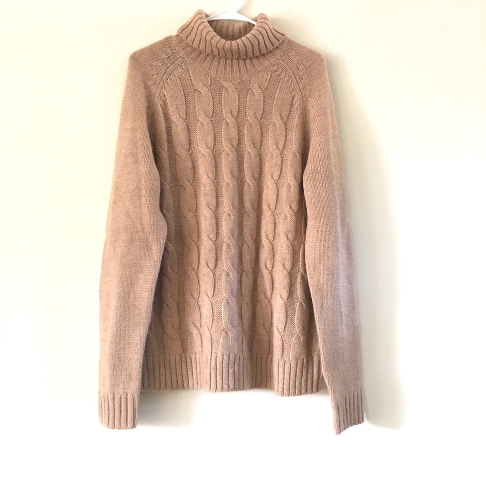 Lands End Cable Knit Sweater
